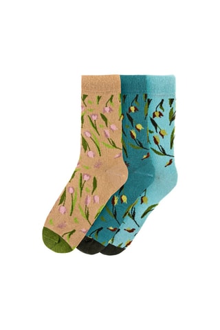 3 paires de chaussettes Lilac  - Bleu