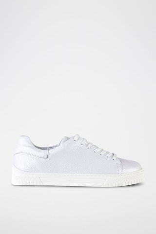 Baskets en cuir  - Blanc
