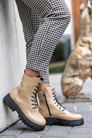 Botines - Beige