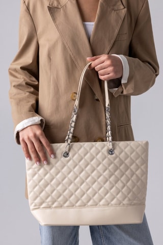 Bolso shopper - Emily Westwood - Beige