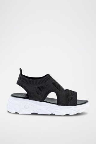 Sandales plateformes - Noir