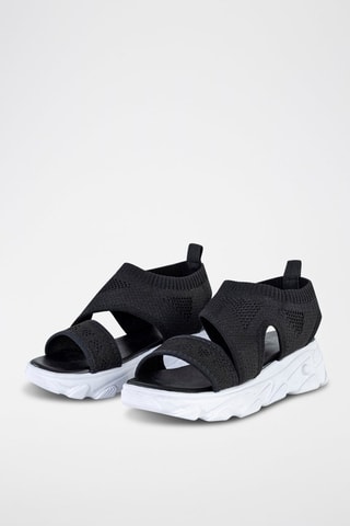 Sandales plateformes - Noir