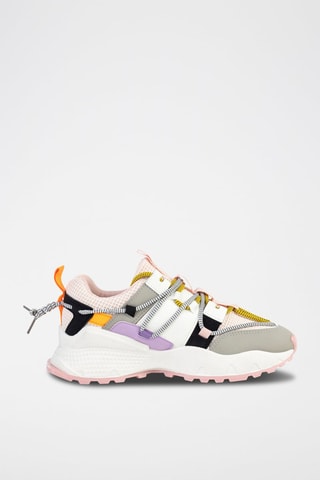 Sneakers - Gris et rose