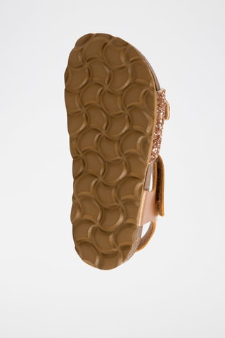 Sandálias Dourado-rosa