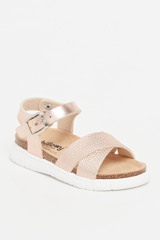 Sandálias Zeus Dourado rosa