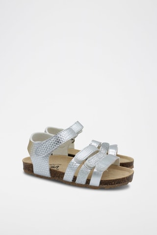 Sandálias Rosso Prateado