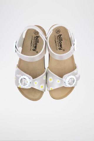 Sandálias Rosso Prateado