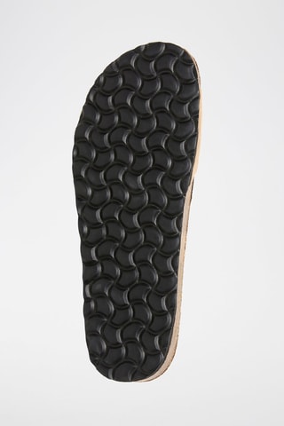 Mules em couro - Bege