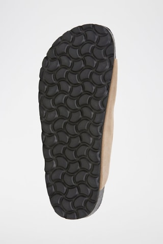 Mules em nobuck - Castanho