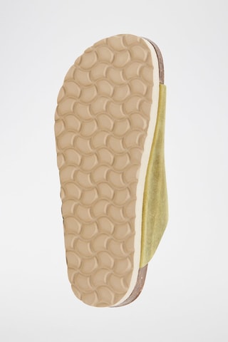 Mules em nobuck - Verde