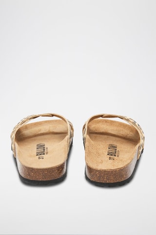 Mules - Castanho-claro e preto