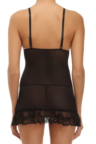 Babydoll e string Preto