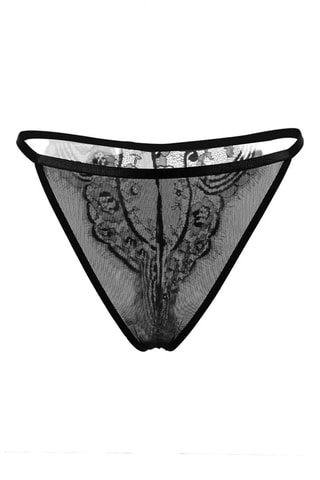 Soutien e string - Preto