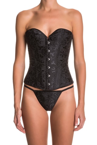 Corpete e string Preto