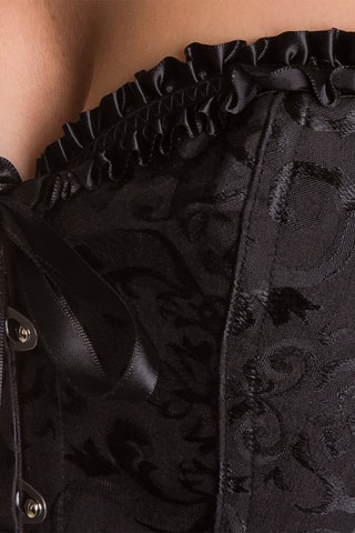 Corpete e string Preto