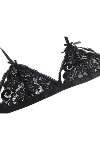 Conjunto de 3 peças Preto 