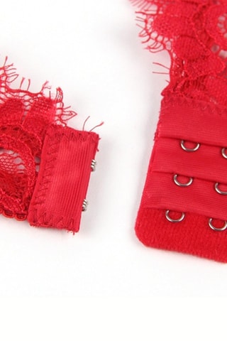 Soutien desportivo e cueca - Vermelho