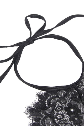 Soutien desportivo e tanga - Azul-marinho