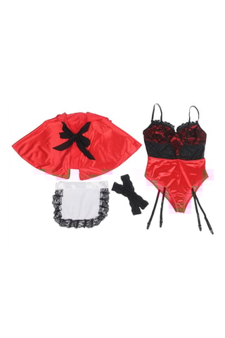 Disfarce da Capuchinho Vermelho - Vermelho