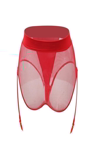 Cueca de cintura subida - Vermelho