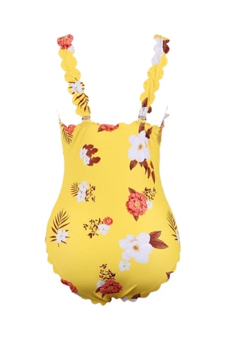 Maillot 1 pièce - Jaune