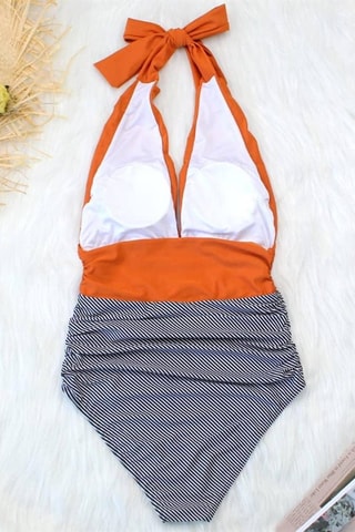 Maillot 1 pièce - Orange