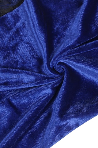 Espartilho e string - Azul