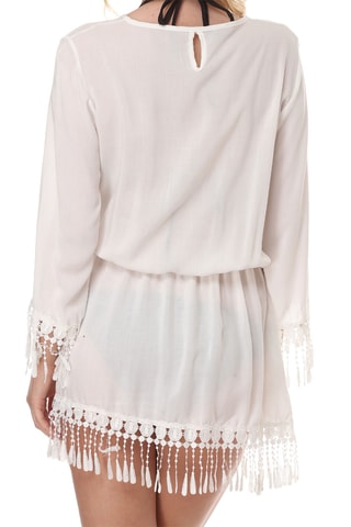 Robe de plage - Blanc