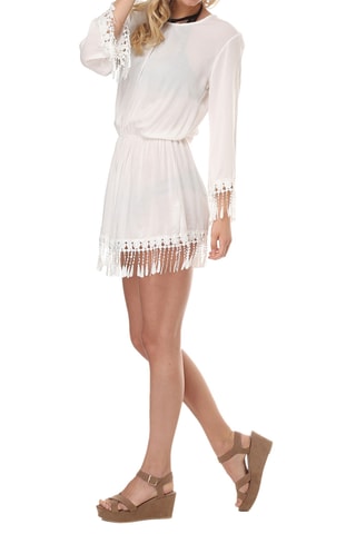 Robe de plage - Blanc