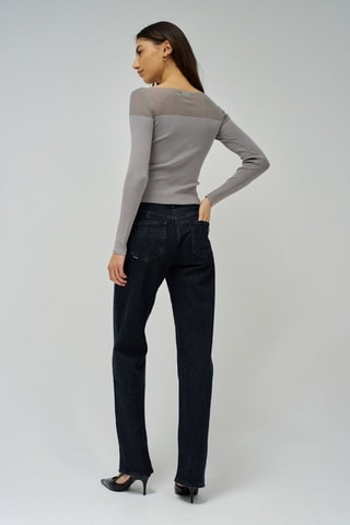 Maglia slim - Grigio