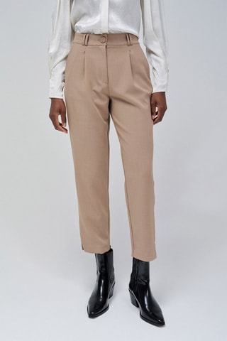 Pantaloni chino slim - Beige