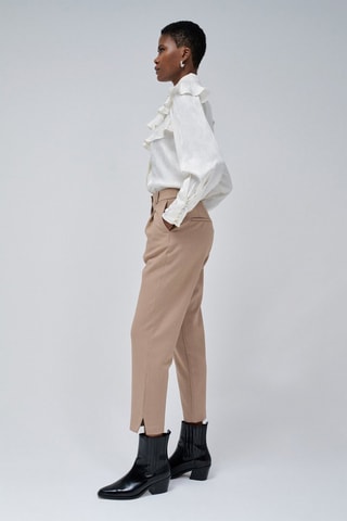 Pantaloni chino slim - Beige