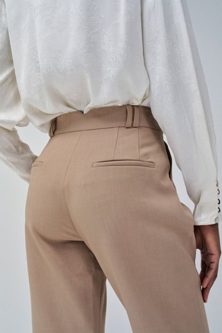 Pantaloni chino slim - Beige