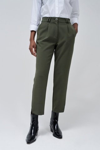 Pantaloni chino slim - Verde