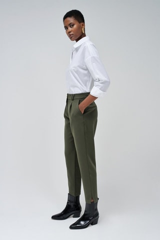 Pantaloni chino slim - Verde