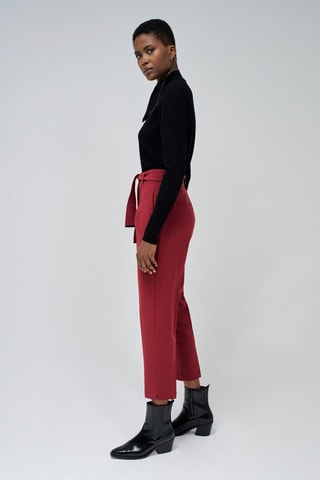 Pantaloni chino slim - Rosso