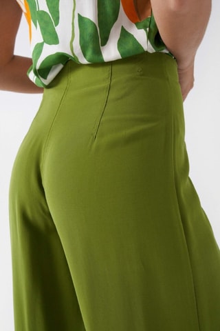 Pantaloni palazzo - Verde