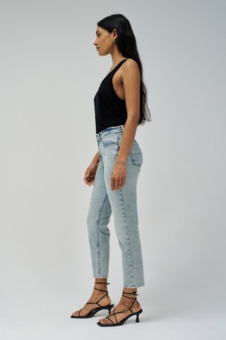 Jeans 7/8 - Azzurro