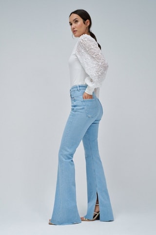 Jeans flare - Azzurro