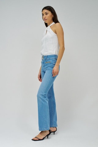 Jeans bootcut - Azzurro