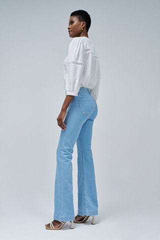 Jeans flare - Azzurro