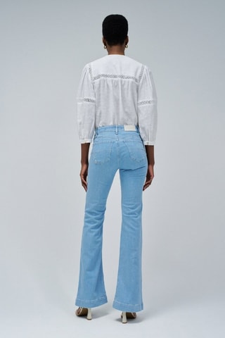 Jeans flare - Azzurro