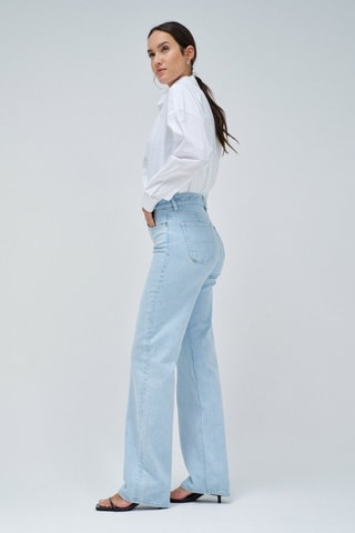 Jeans wide legs - Azzurro