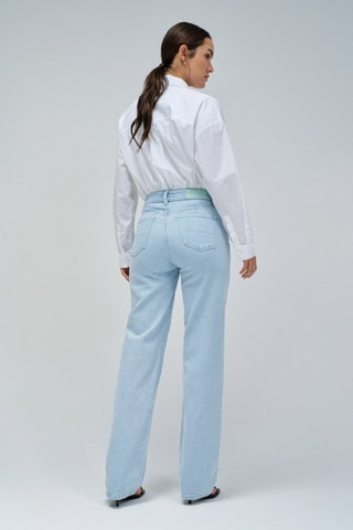 Jeans wide legs - Azzurro