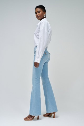 Jeans flare - Azzurro