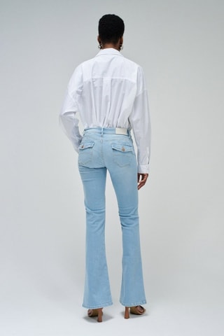 Jeans flare - Azzurro