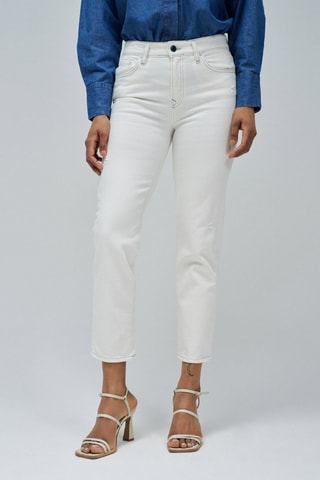 Jeans 7/8 - Bianco