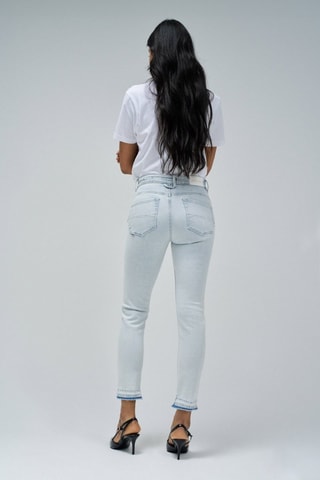 Jeans 7/8 - Azzurro