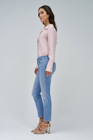 Jeans 7/8 - Azzurro
