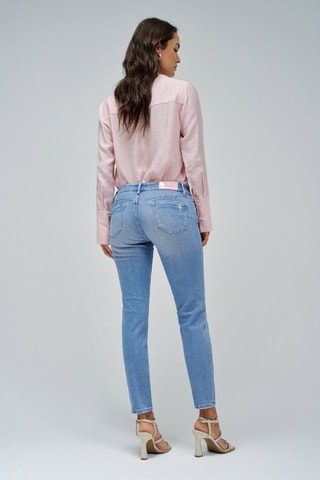 Jeans 7/8 - Azzurro